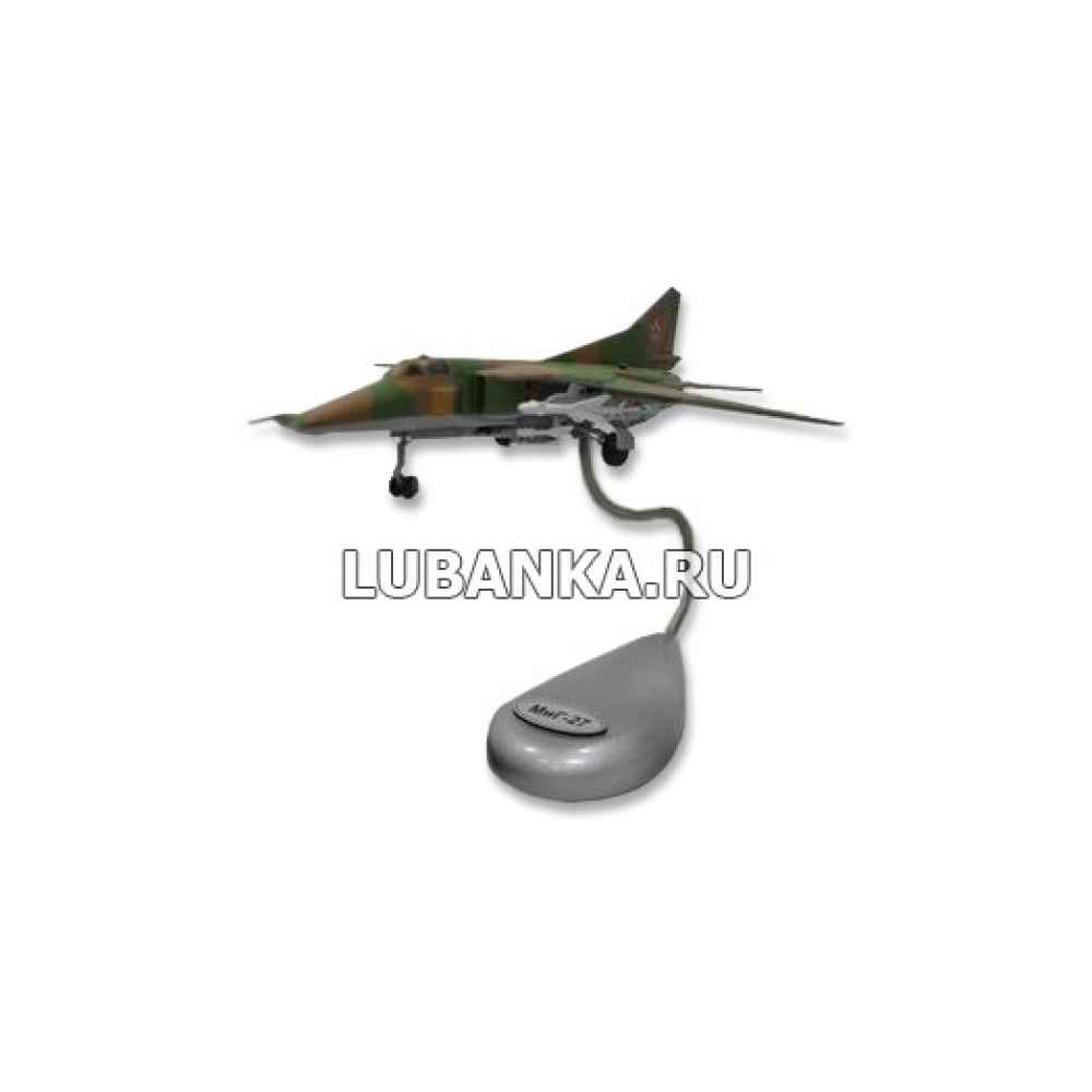 Модель самолёта «Миг-27» в масштабе 1:72